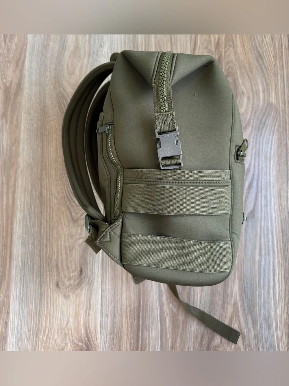 Dagne Dover Indi Medium Neoprene Diaper Backpack Dark Moss